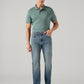 Men's 511 Blue Slim Fit Mid Rise Jeans - Front View