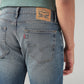 Men's 511 Blue Slim Fit Mid Rise Jeans - 20 View