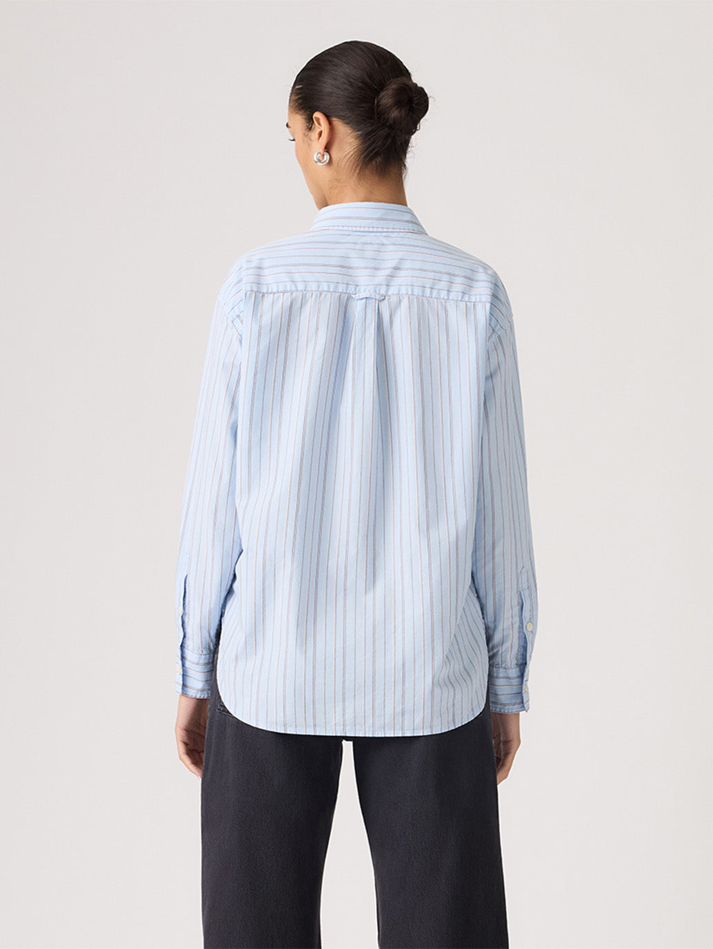 Women's Harlie Boyfriend Shirt - Back View
