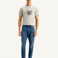 Men's Redloop 512 Blue Slim Tapered Fit Mid Rise Jeans - 20 View