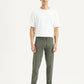 Men's Olive Regular Fit Trousers - Front View