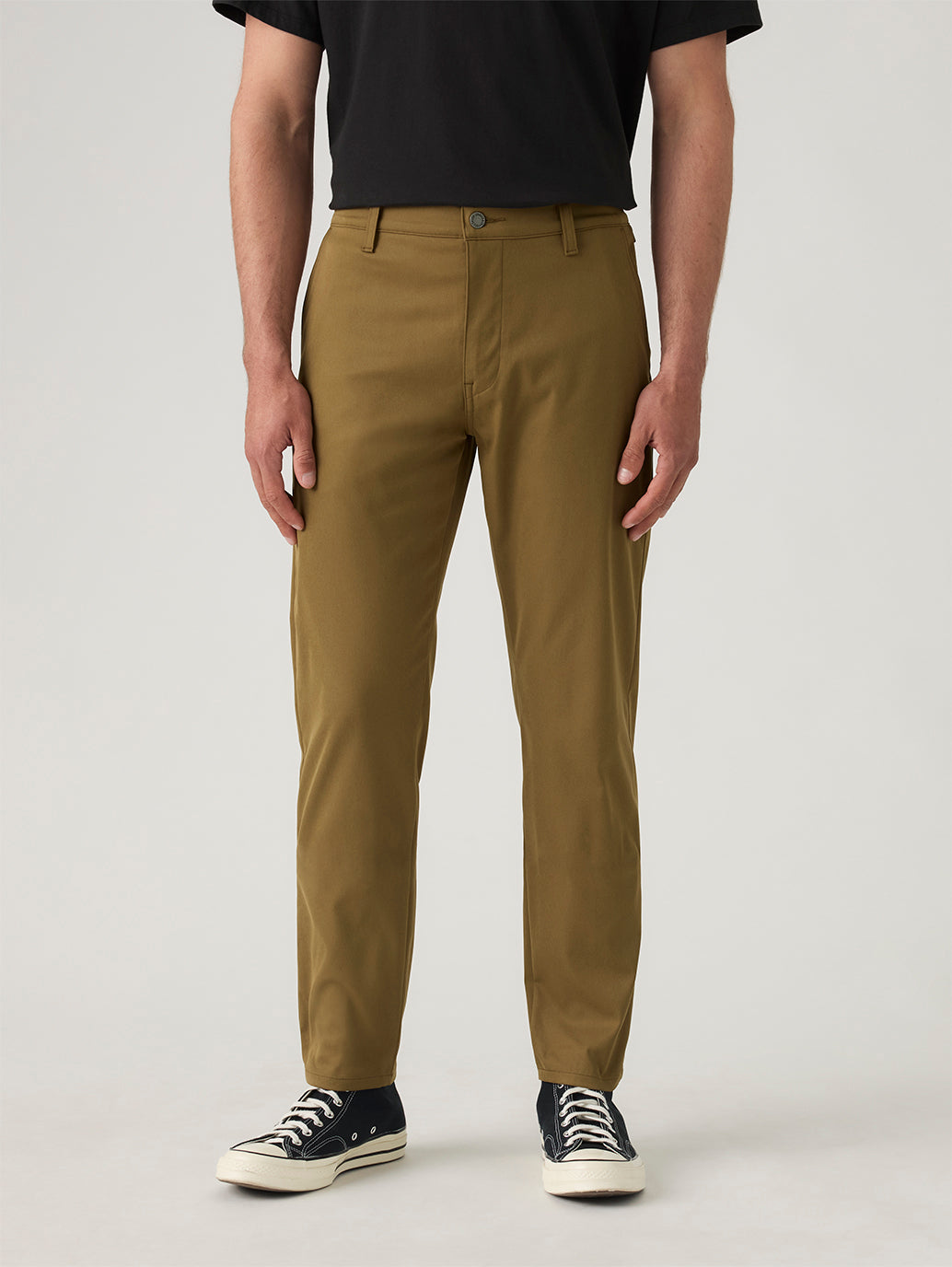 Men's Standard Taper Tech + Chinos - Front View