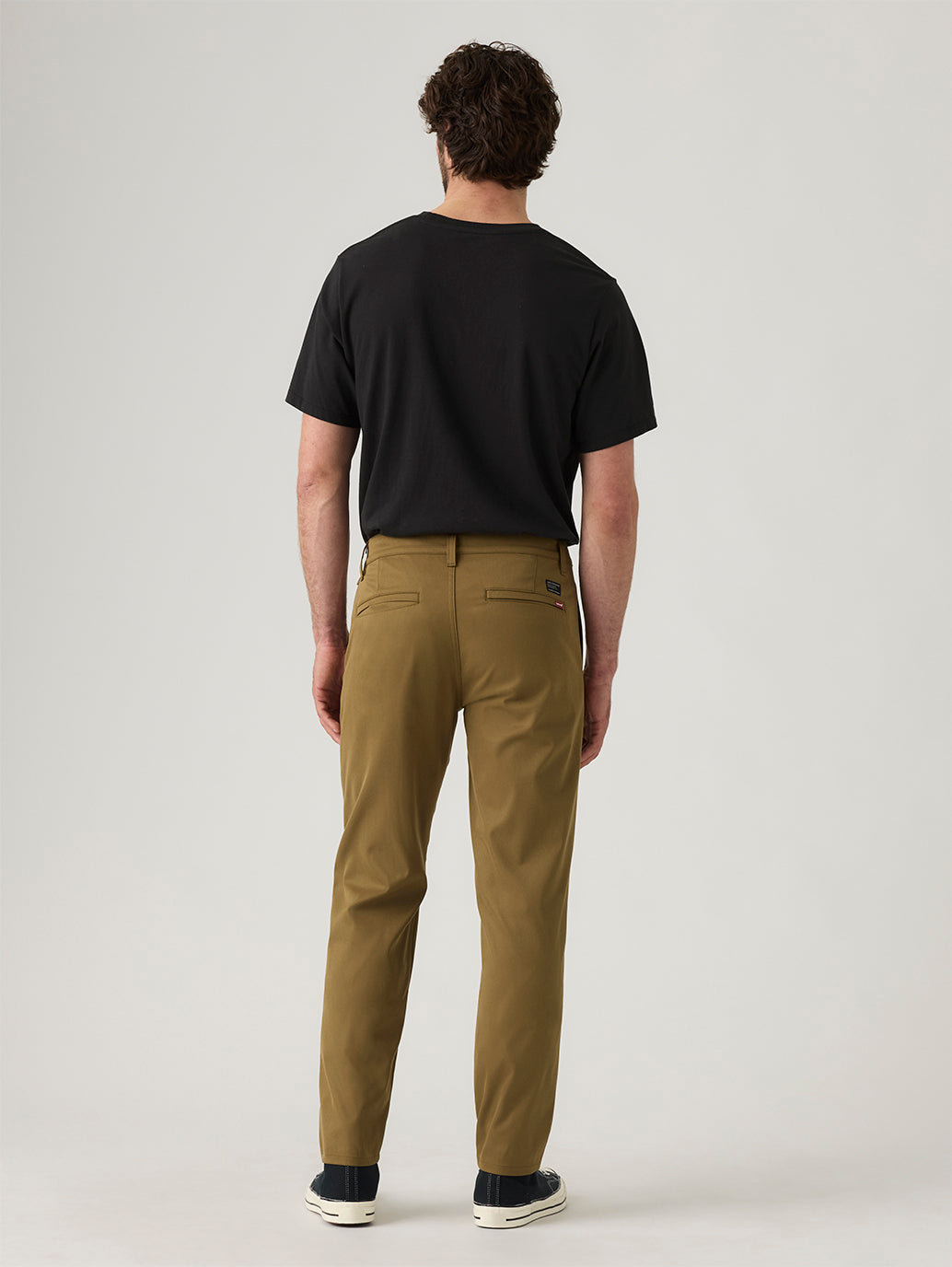 Men's Standard Taper Tech + Chinos - Back View