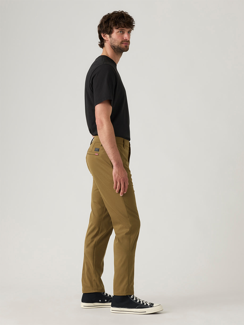 Men's Standard Taper Tech + Chinos - Side View