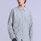 Men's Striped Relaxed Fit Shirt - Styleshot View