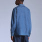 Men's Textured Relaxed Fit Shirt - Back View
