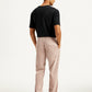 Men's Light Pink Straight Fit Chinos - Back View
