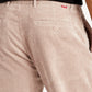 Men's Light Pink Straight Fit Chinos - Detail View