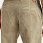 Men's Beige Straight Fit Chinos - Detail View