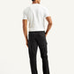 Men's Black Tapered Cargo Trousers