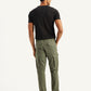 Men's Olive Tapered Cargo Trousers