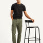 Men's Olive Tapered Cargo Trousers