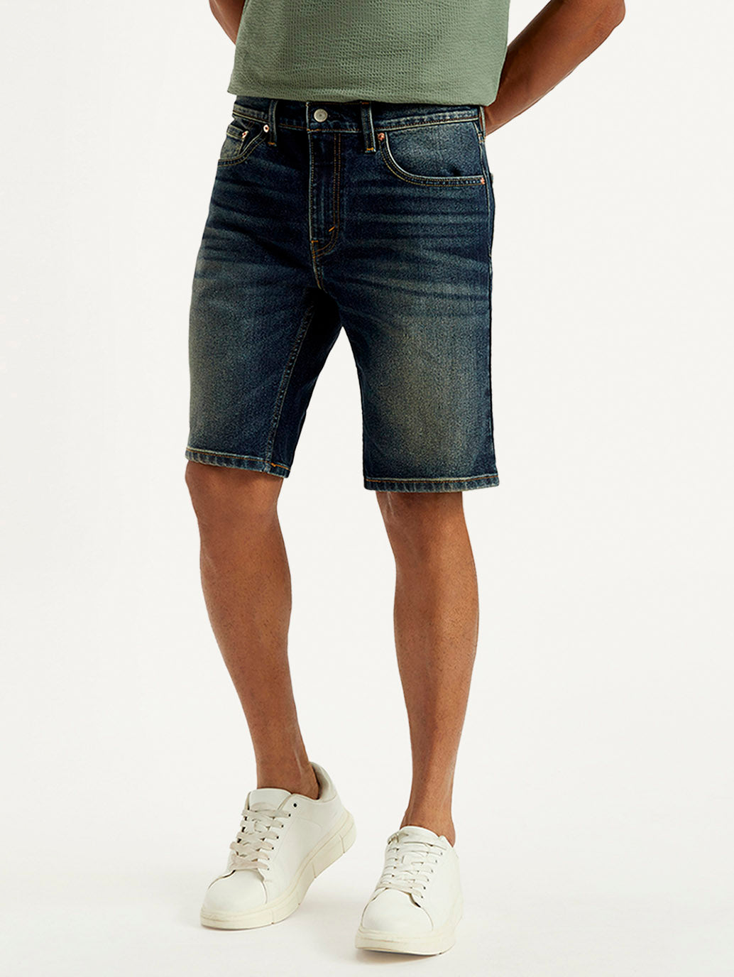 Men's 502 Tapered Fit Denim Shorts - Front View