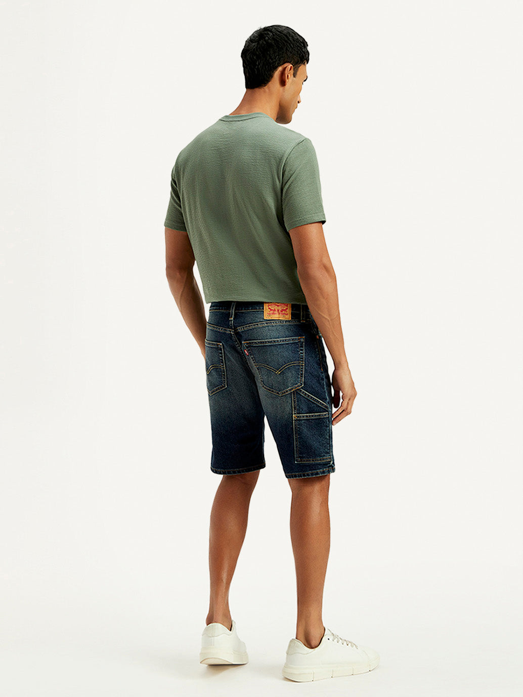 Men's 502 Tapered Fit Denim Shorts - Back View