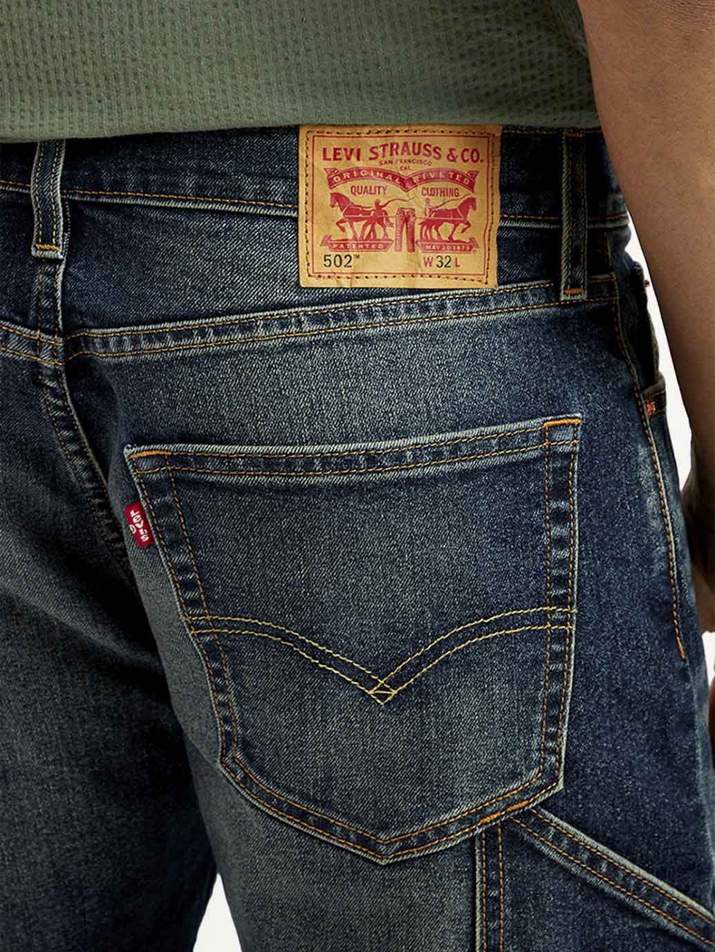 Men's 502 Tapered Fit Denim Shorts - Detail View