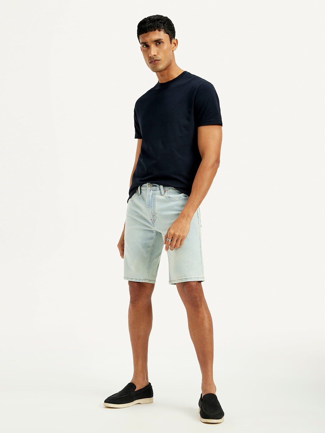Men's 502 Tapered Fit Denim Shorts - Elevated View