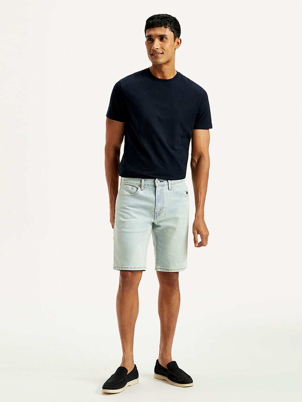 Men's 502 Tapered Fit Denim Shorts - Front View