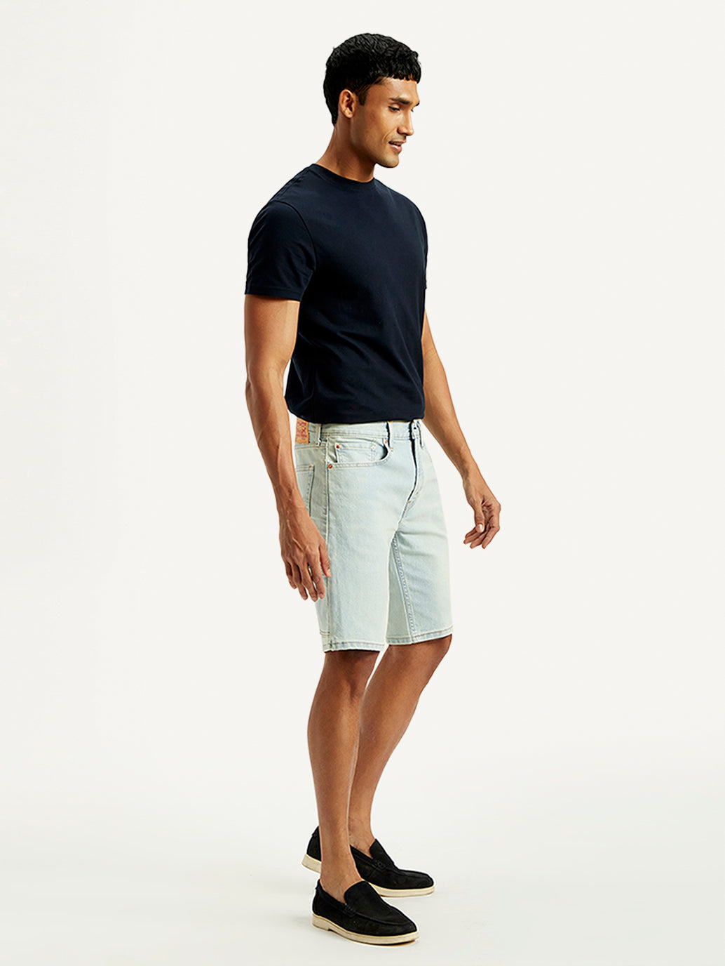 Men's 502 Tapered Fit Denim Shorts - Side View