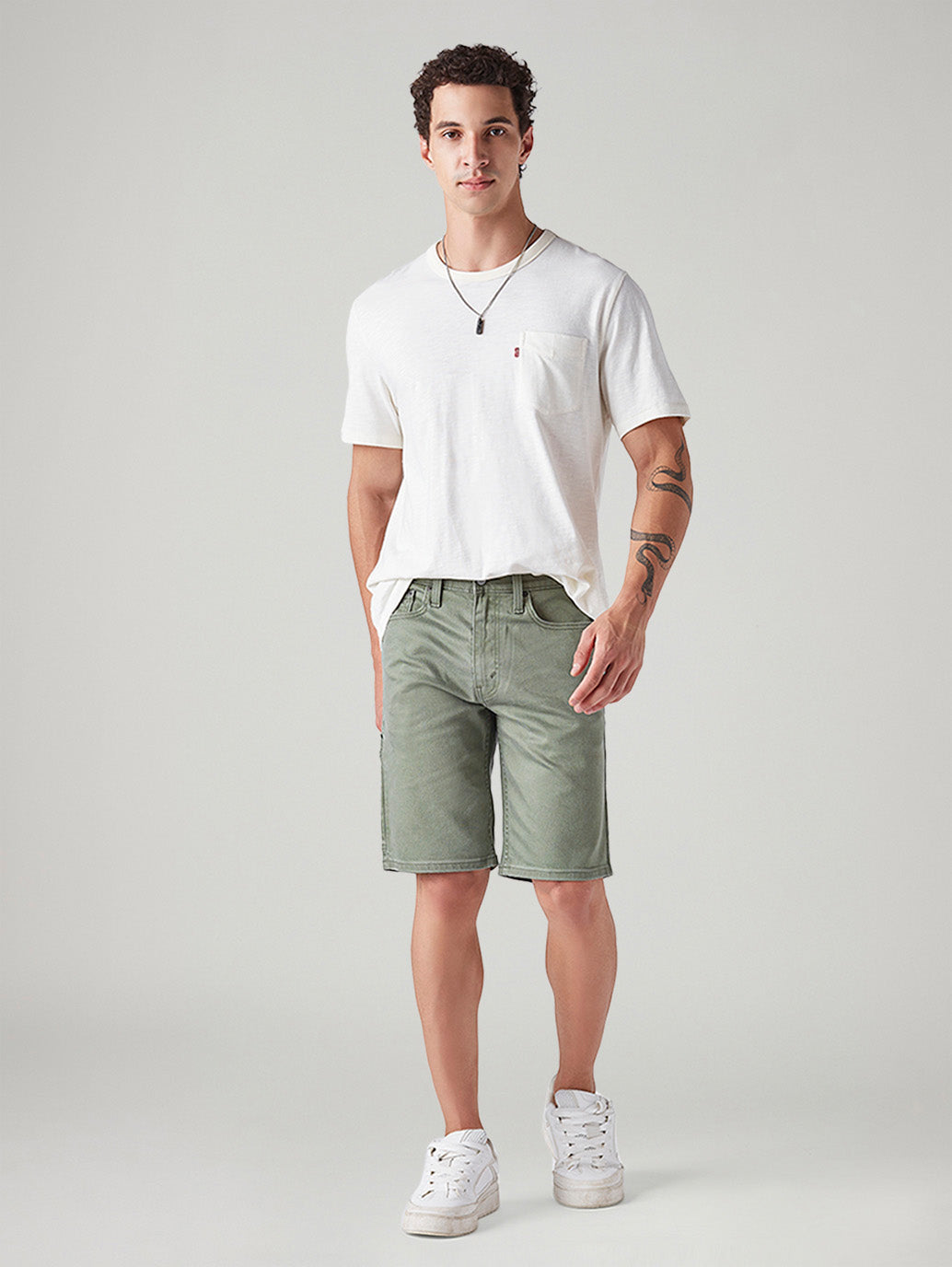 Men's 502 Sage Tapered Fit Mid Rise Shorts