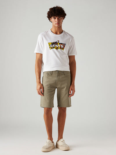 Men's 502 Taupe Tapered Fit Mid Rise Shorts