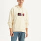 Men's Printed Beige Sweatshirt - Front View