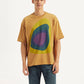 Men's Printed Boxy Fit T-Shirt - Front View