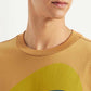 Men's Printed Boxy Fit T-Shirt - Detail View