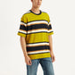 Men's Striped Relaxed Fit T-Shirt - Side View