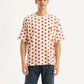 Men's Printed Relaxed Fit T-Shirt - Front View