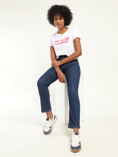 Women's 710 Blue Skinny Fit High Rise Jeans