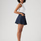 Women's Mid Rise Regular Fit Cotton Skirt - Side View