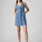 Women's Vianna Vest Denim Dress - Styleshot View