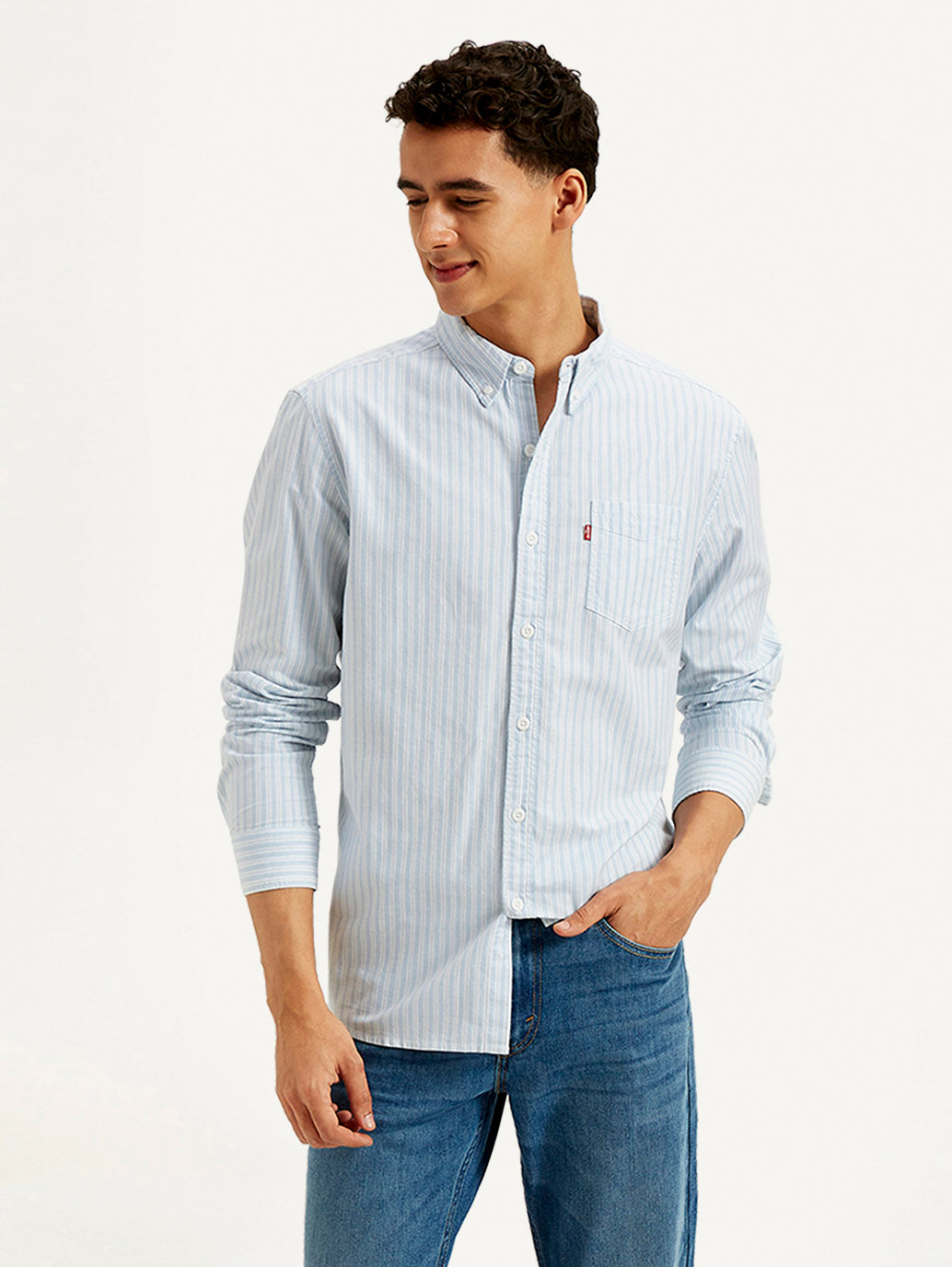 Men's Striped Slim Fit Shirt