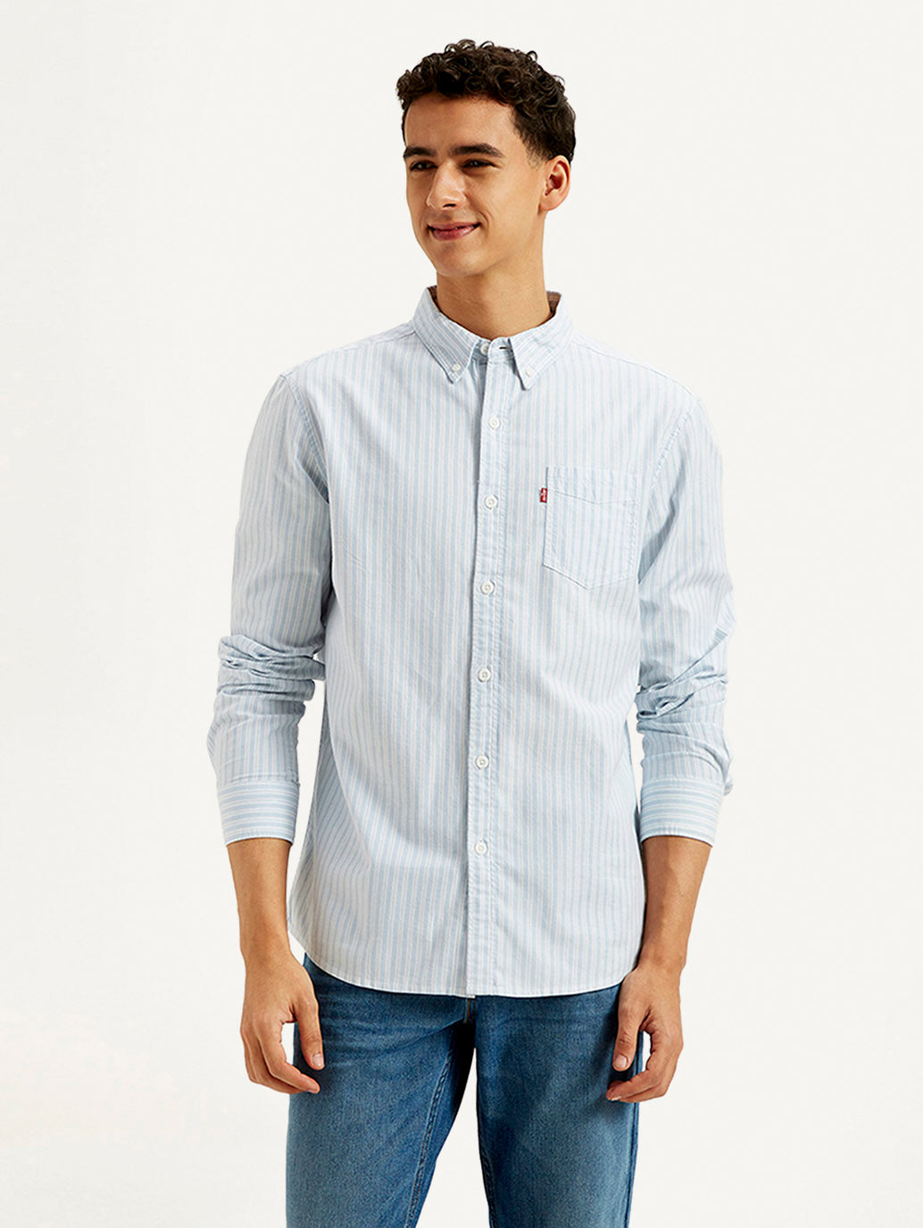 Men's Striped Slim Fit Shirt