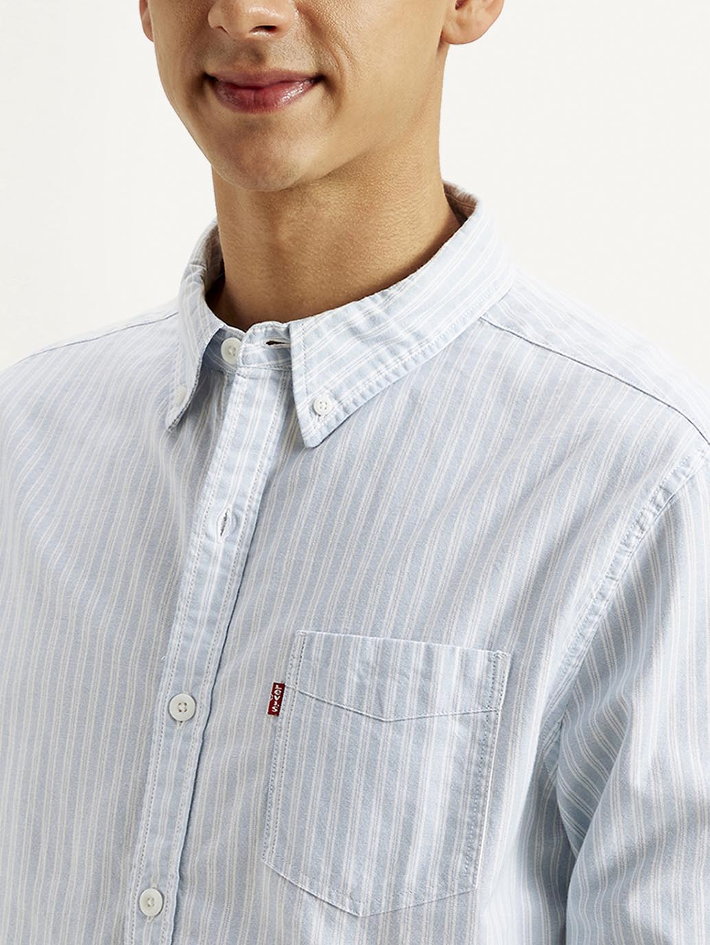 Men's Striped Slim Fit Shirt