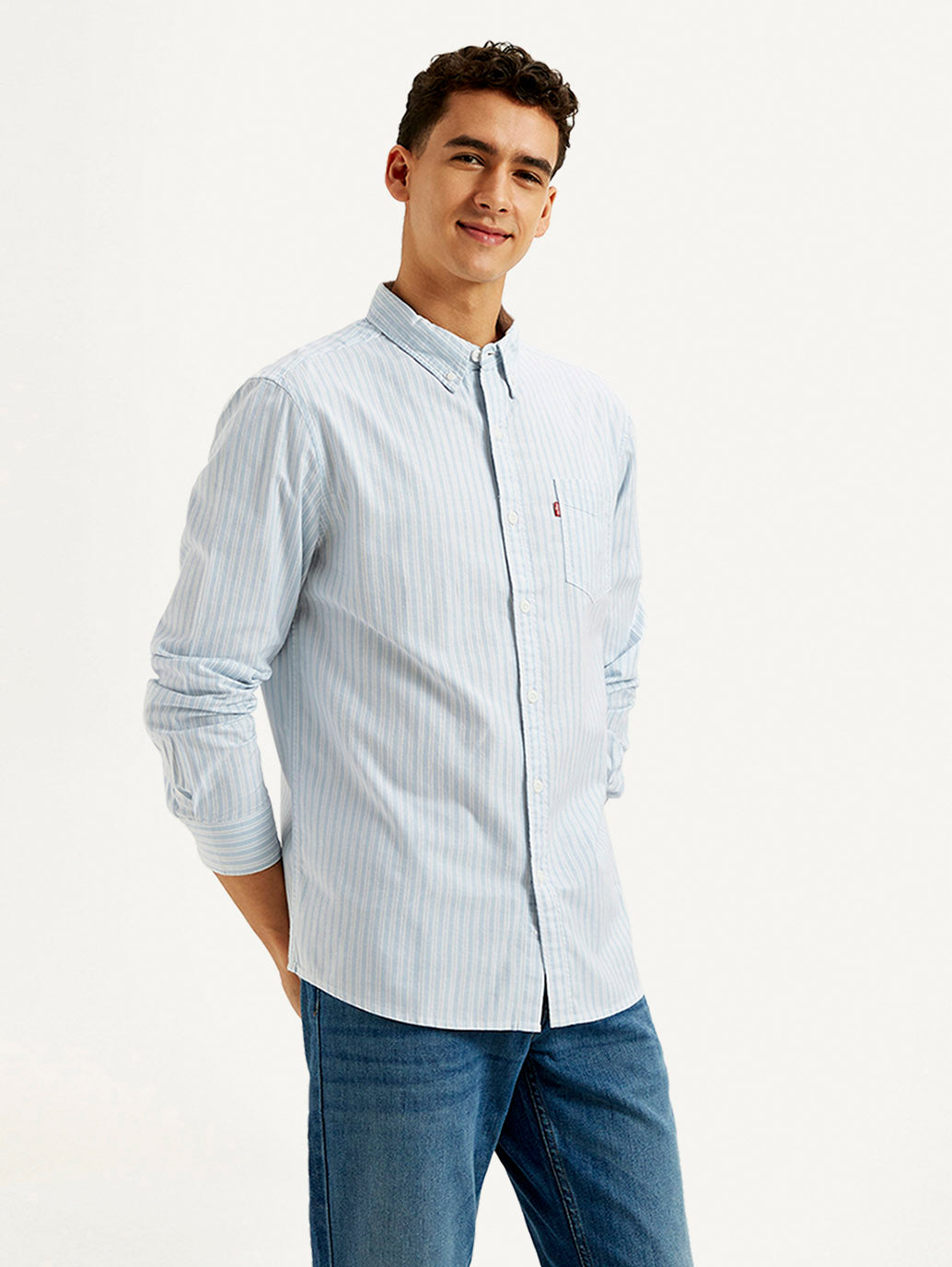 Men's Striped Slim Fit Shirt