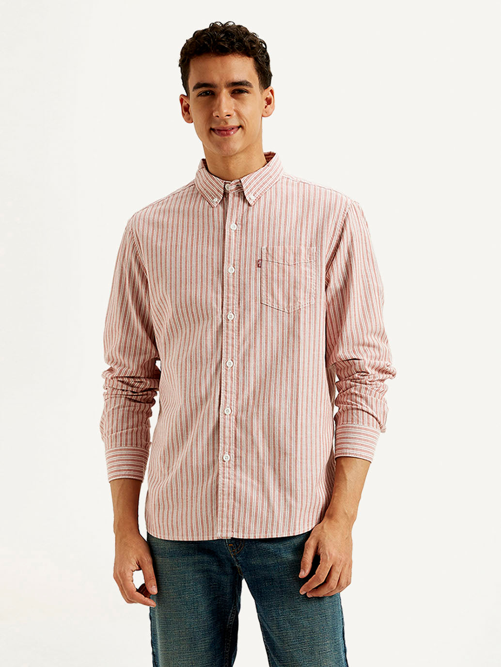 Men's Striped Slim Fit Shirt