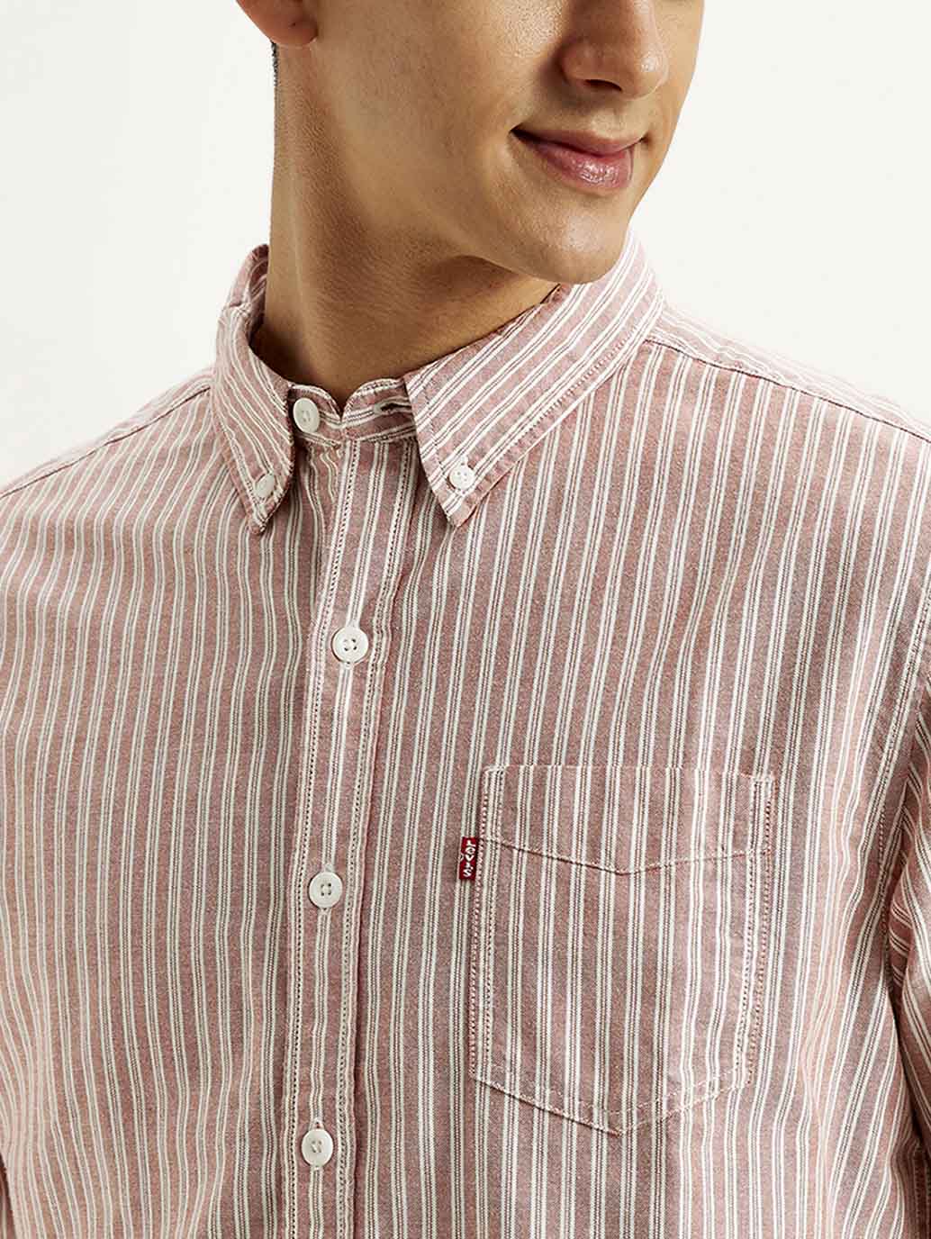 Men's Striped Slim Fit Shirt