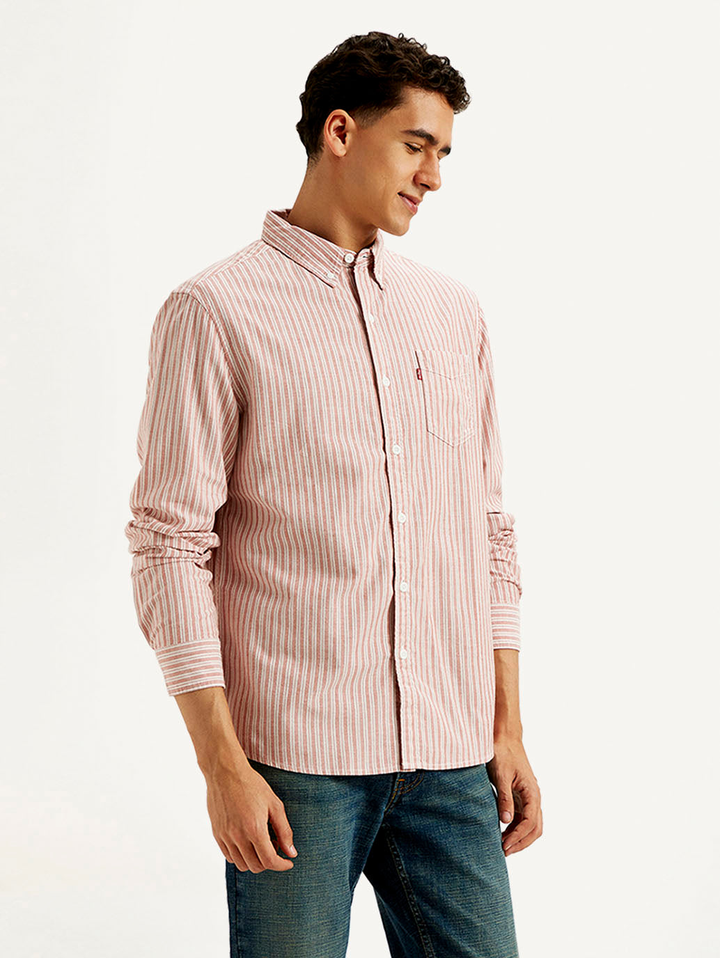 Men's Striped Slim Fit Shirt