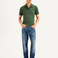 Men's 505 Solid Blue Jeans