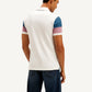Men's Colorblock Slim Fit Polo T-shirt - Back View