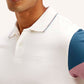 Men's Colorblock Slim Fit Polo T-shirt - Detail View