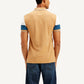 Men's Colorblock Slim Fit Polo T-shirt - Back View