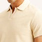 Men's Textured Slim Fit Polo Corduroy T-shirt - Detail View
