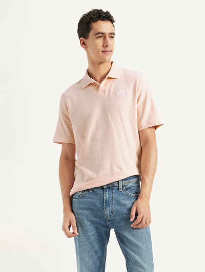 Men's Polo Collar Polo T-shirt-image-7