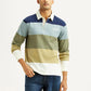 Men's Striped Multicolor Polo T-shirt - Styleshot View