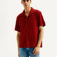 Men's Textured Relaxed Fit Resort Collar Knit Shirt - Styleshot View