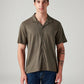 Men's Textured Relaxed Fit Shirt - Front View