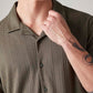 Men's Textured Relaxed Fit Shirt - 20 View