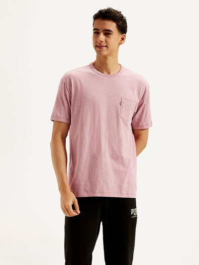 Men's Solid Slim Fit T-shirt